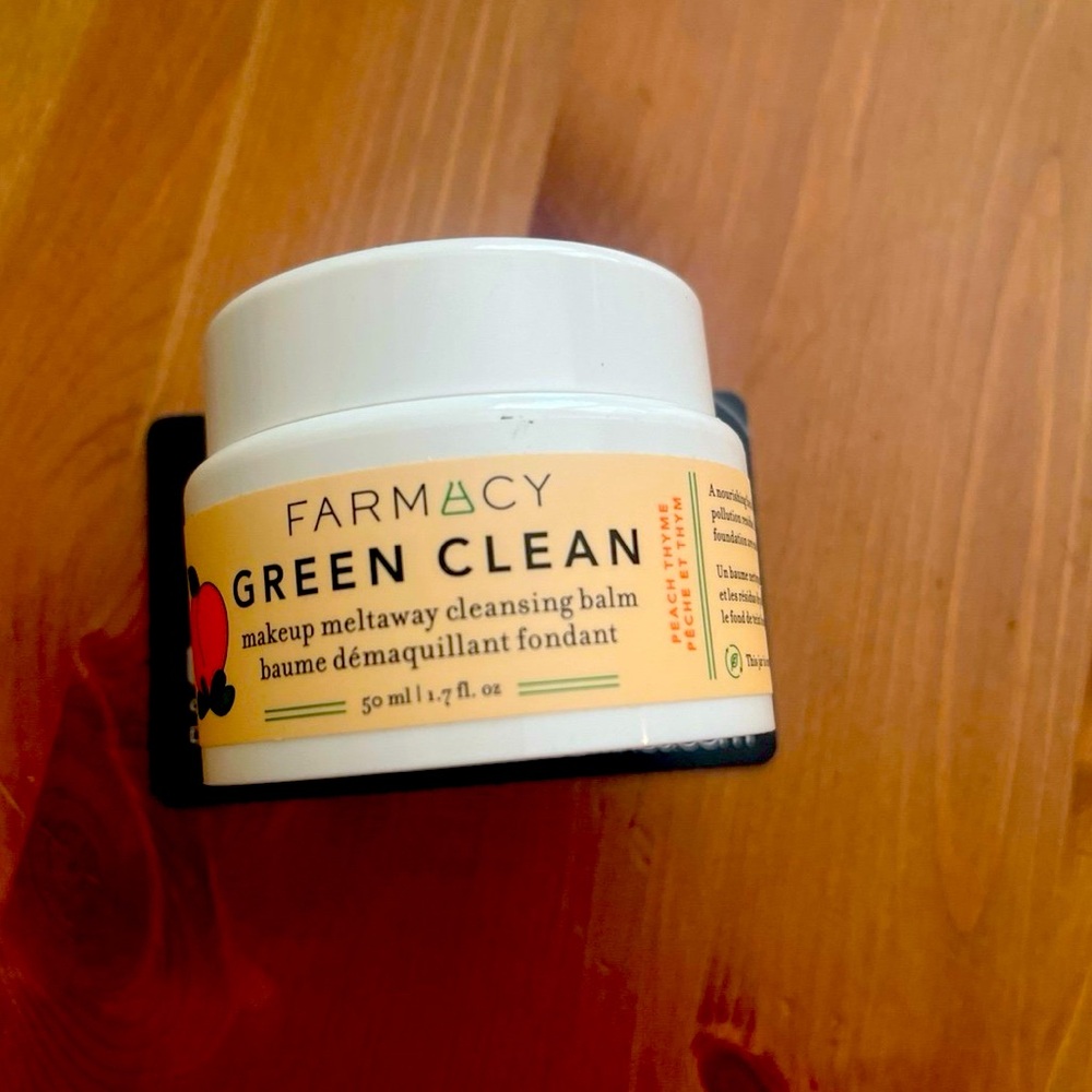 Farmacy Green Clean Cleansing Balm Peach Thyme 1.7oz